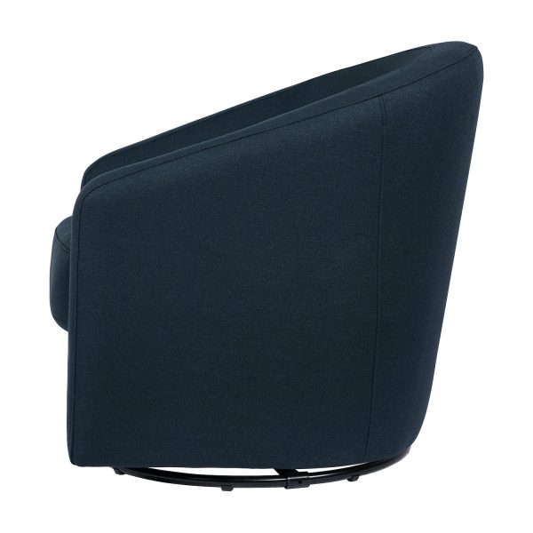 Madison Swivel Glider - Performance Navy Eco-Twill Online now - Image 4