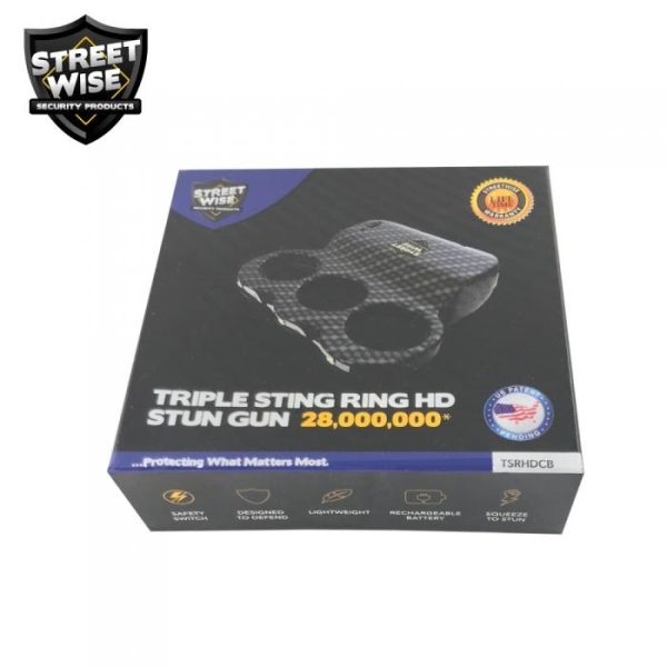 Streetwise Carbon TRIPLE Sting Ring Online now - Image 4